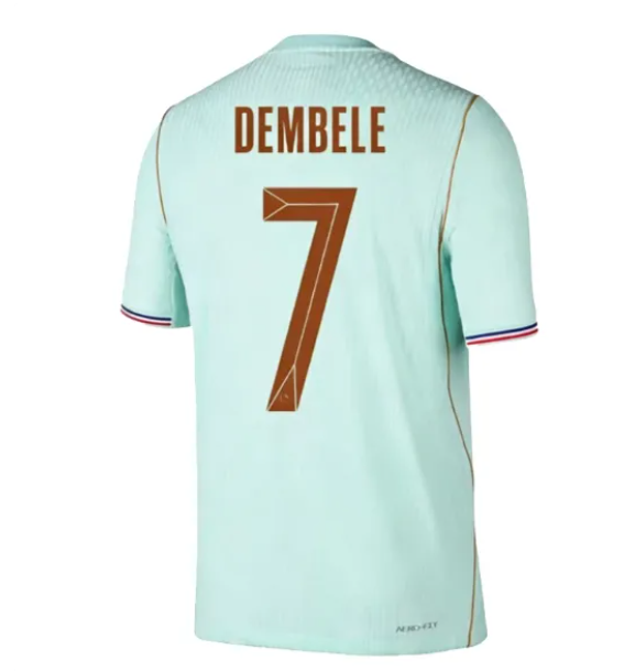 Demb&eacute;l&eacute; #7 France Away Jersey