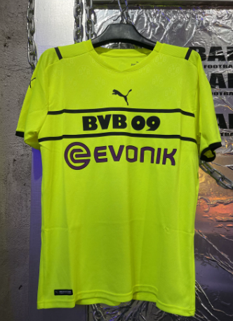 21/22 Borussia Dortmund Third Fan Edition Erling Haaland #9 Limited Retro Bundesliga Jersey