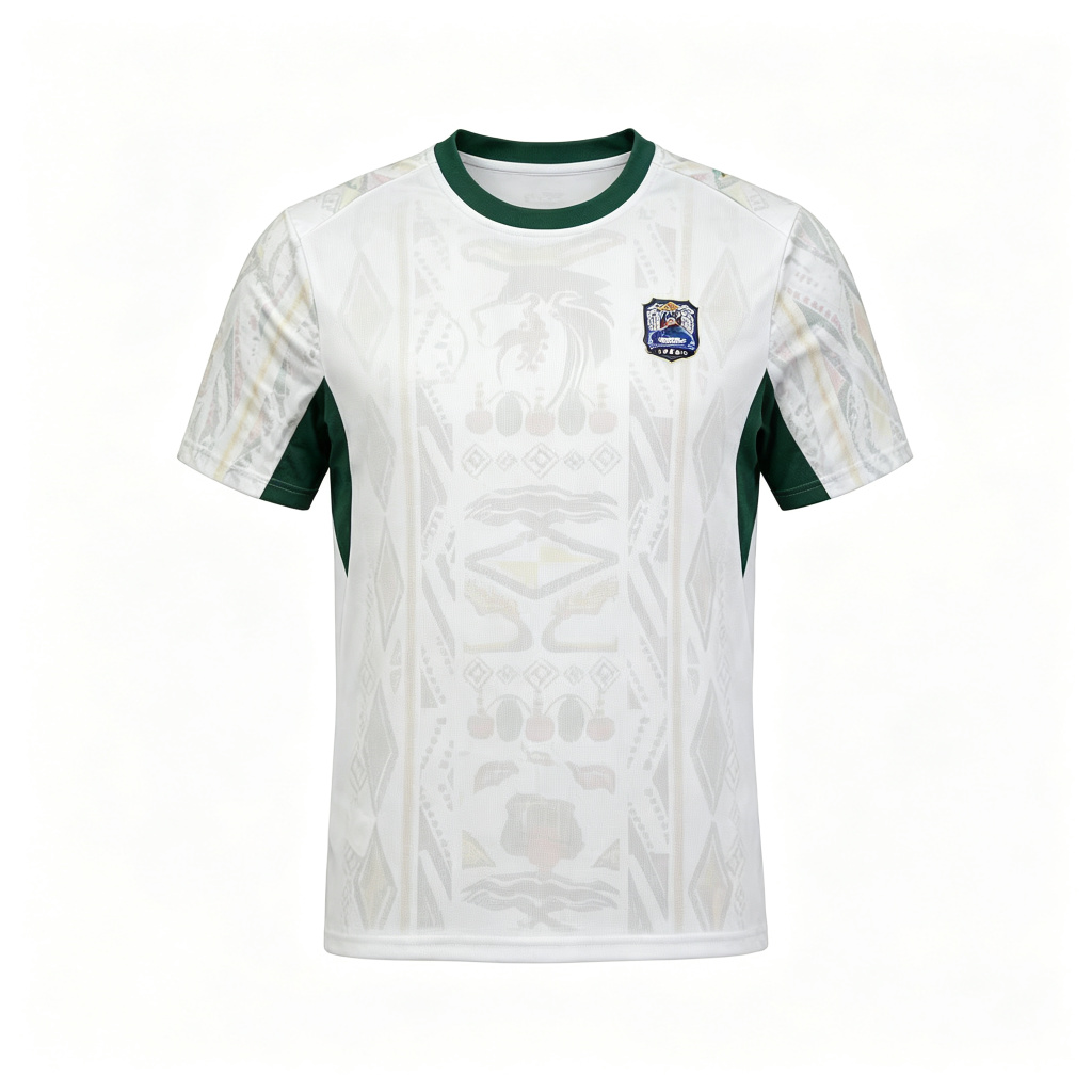 Senegal Away White Ibrahima Mbaye #15 Jersey 2026 World Cup