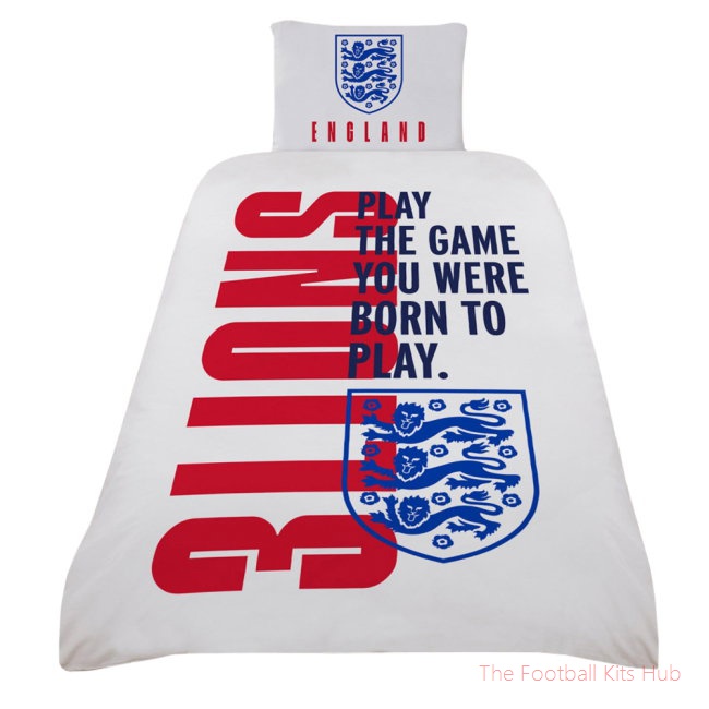 Men England FA Single Duvet Set UEFA Euro-UniFootball Store