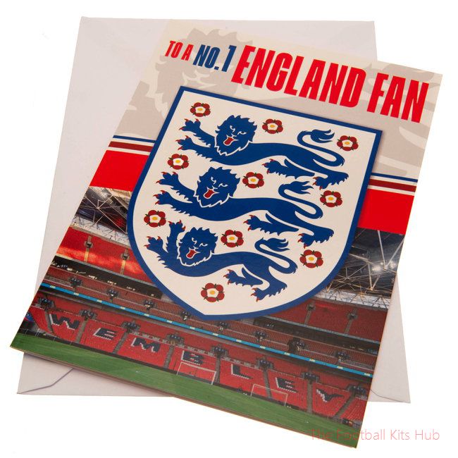 Men England FA Birthday Card UEFA Euro-UniFootball Store