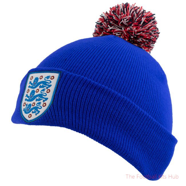 England FA Royal Blue Ski Hat-UniFootball Store