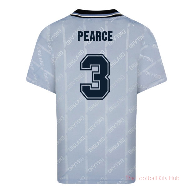 England 1993 Third Retro Shirt (Pearce 3)-UniFootball Store