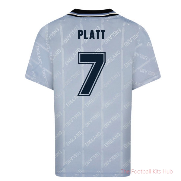 England 1993 Third Retro Shirt (Platt 7)-UniFootball Store