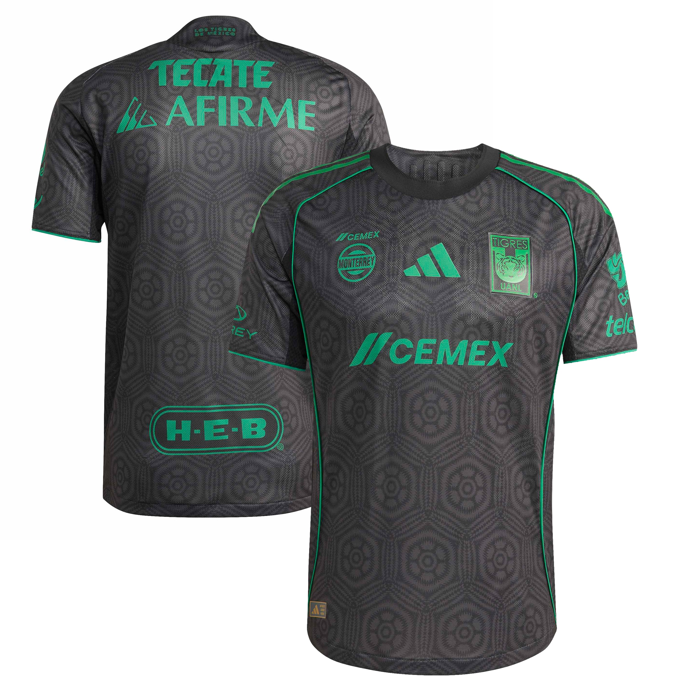 Tigres UANL Third Jersey 2025/26 - Gray | UniFootball Store