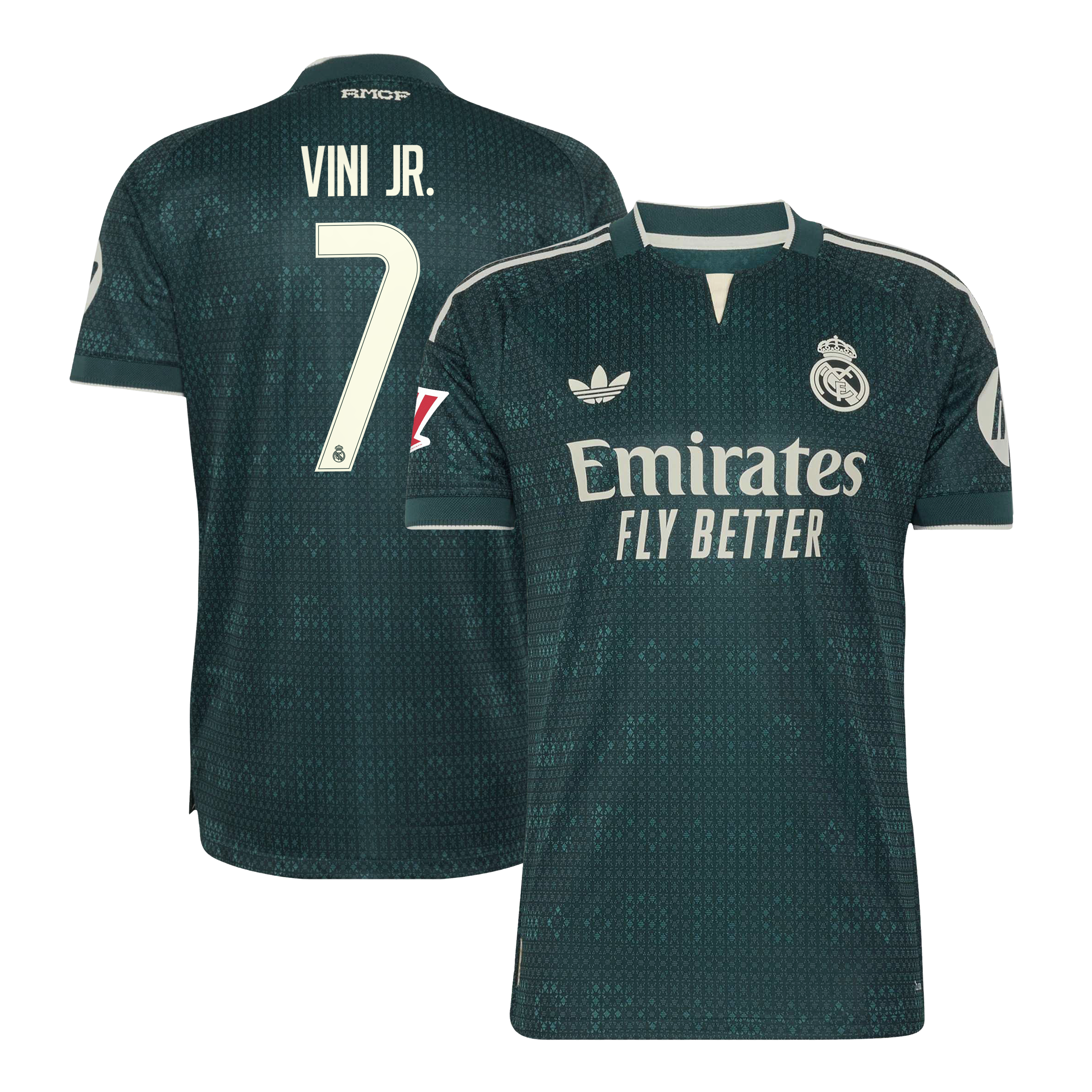 Vini Jr. Real Madrid Away Soccer Jersey 2026/27 - Green | UniFootball Store