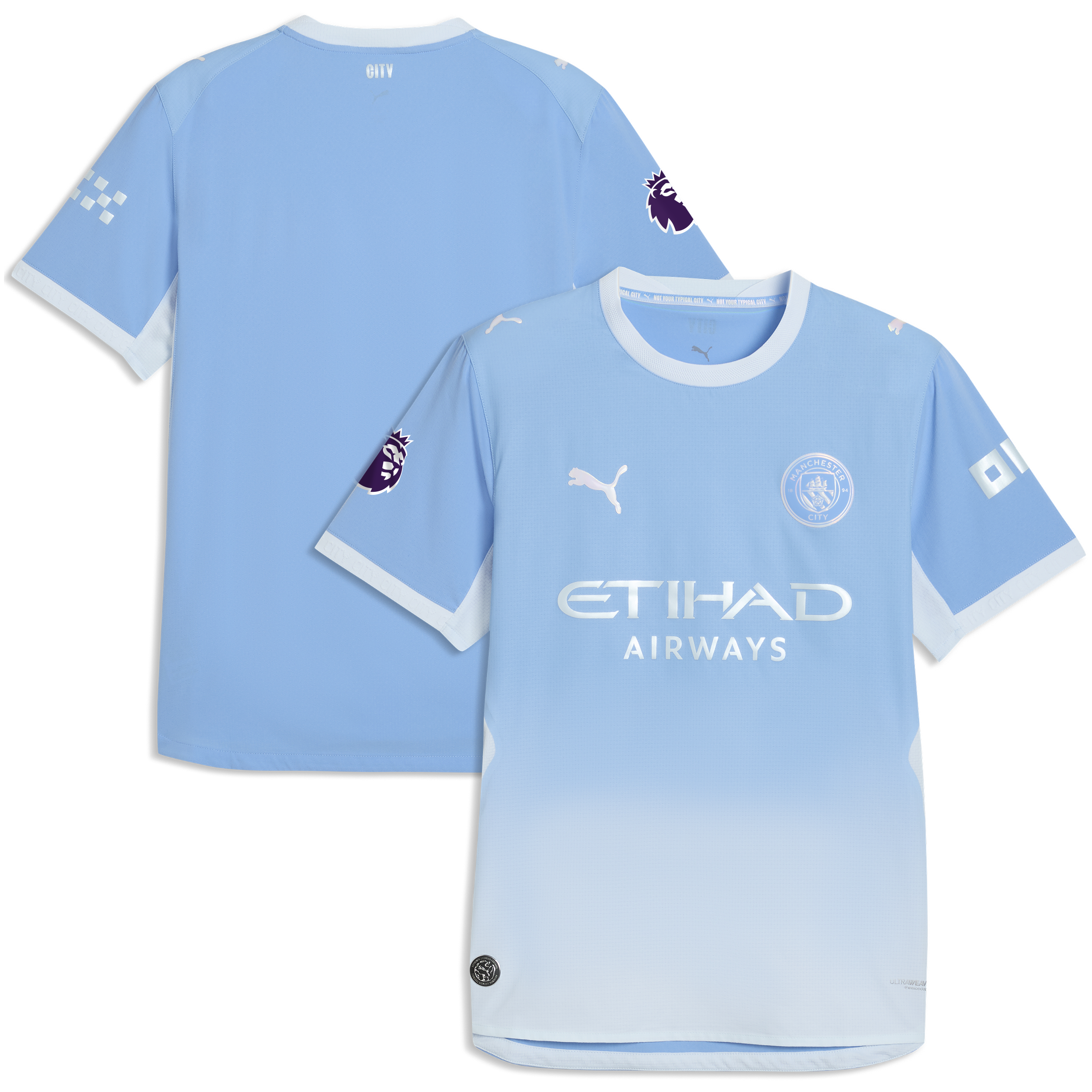 Youth Manchester City 2026/27 Home On-Field Authentic Jersey - Light Blue | UniFootball Store
