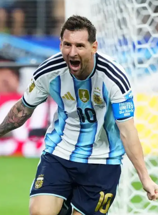 Messi celebration