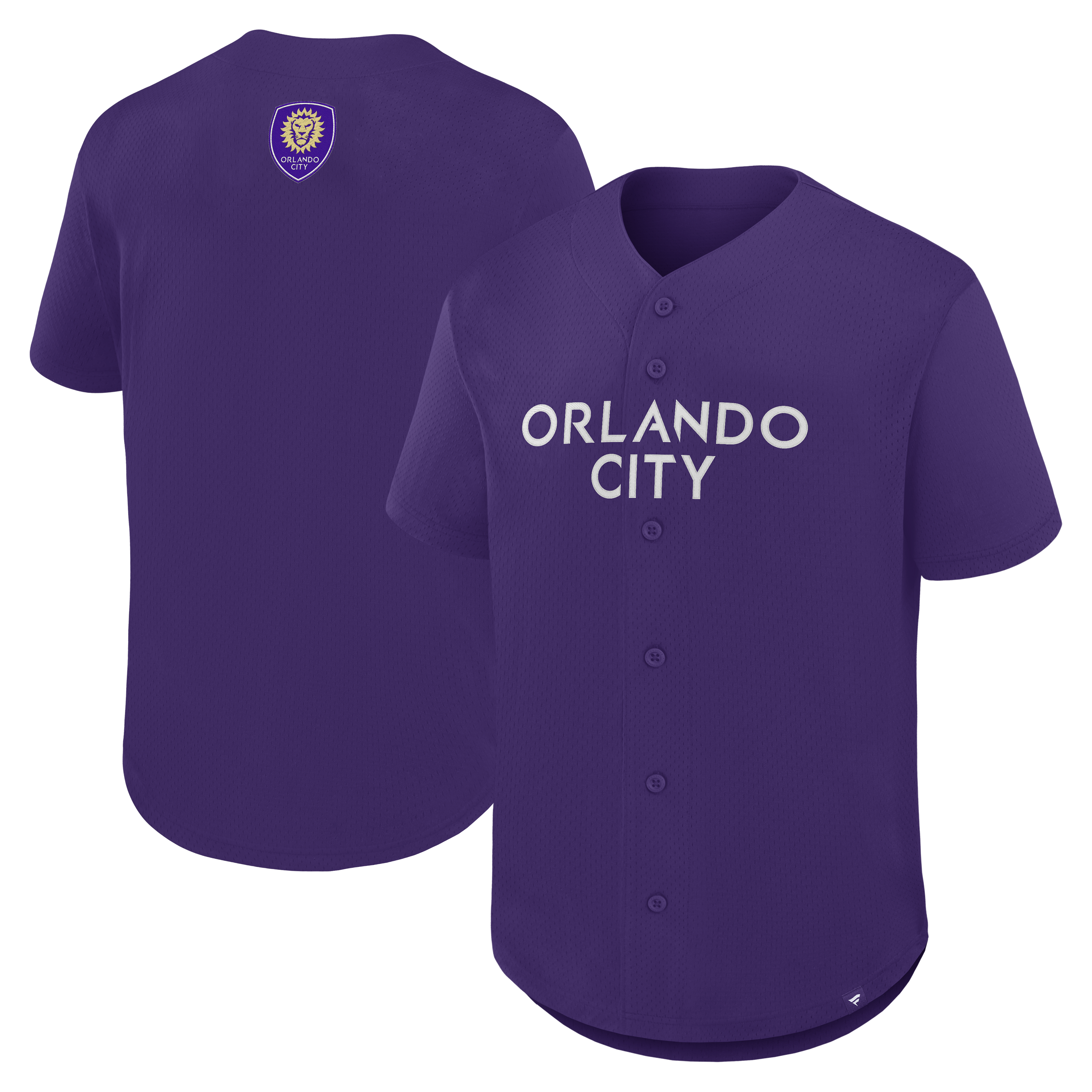 Youth Orlando City SC Maximum Intensity Button-Up Jersey? - Purple | UniFootball Store