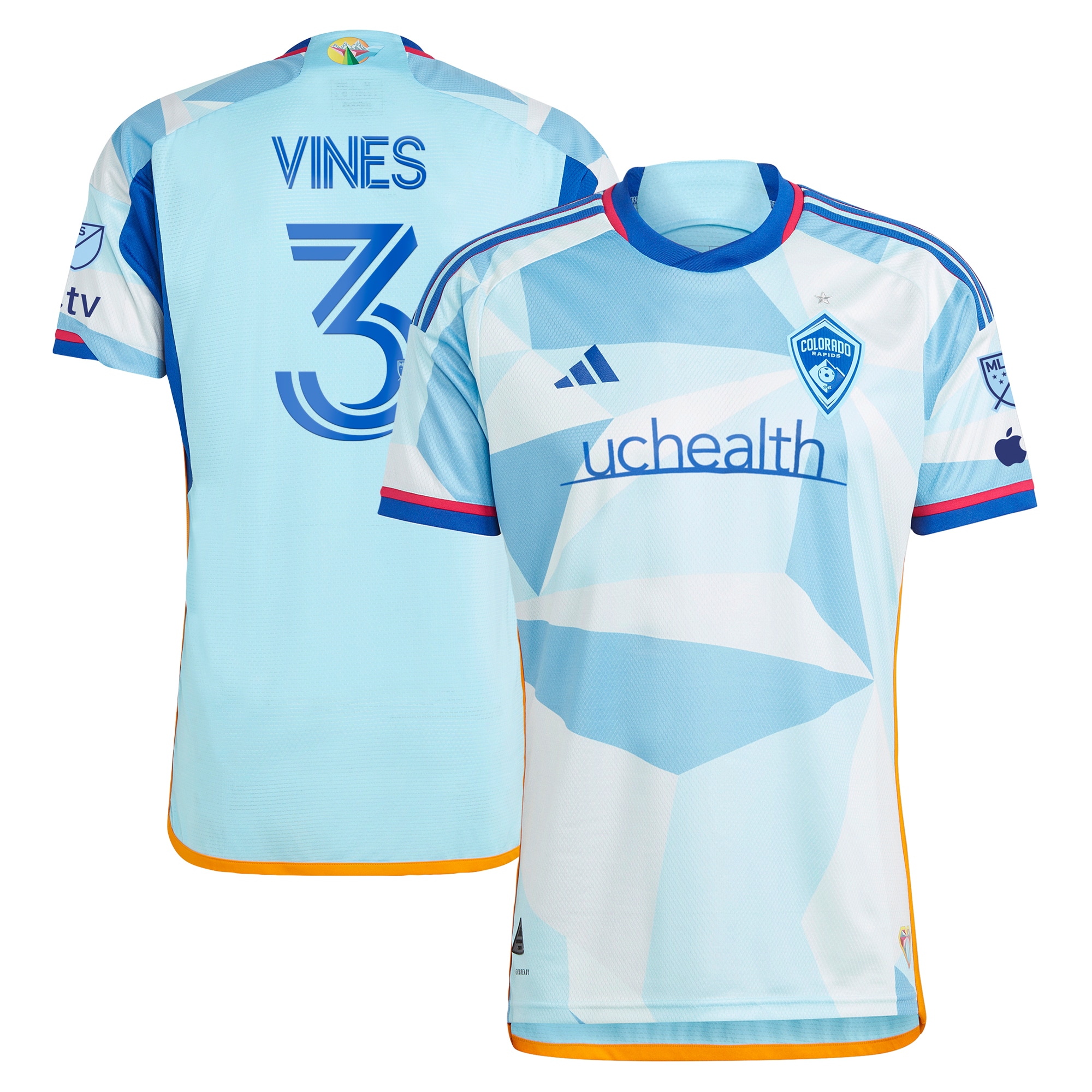 Sam Vines Colorado Rapids Jersey - Light Blue | UniFootball Store