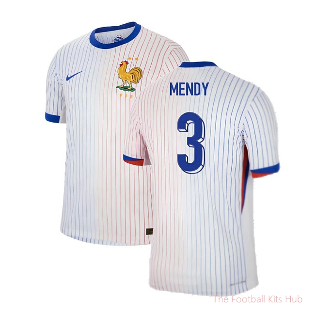 2024-2025 France Away Dri-ADV Match Shirt (Mendy 3)-UniFootball Store
