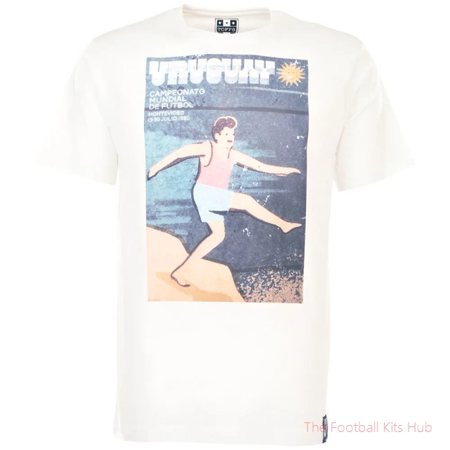 Pennarello: World Cup - Uruguay T-Shirt - White-UniFootball Store