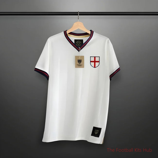 Vintage England The Lions Soccer Jersey-UniFootball Store