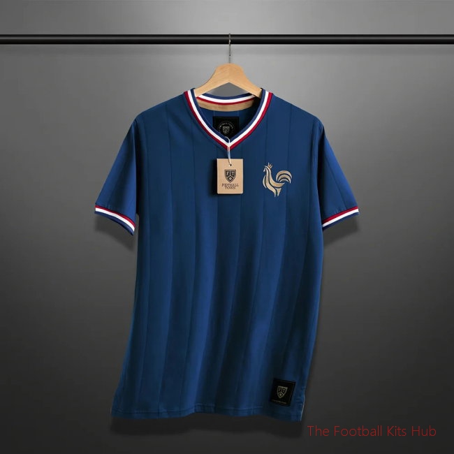 Vintage France Les Bleus Soccer Jersey-UniFootball Store