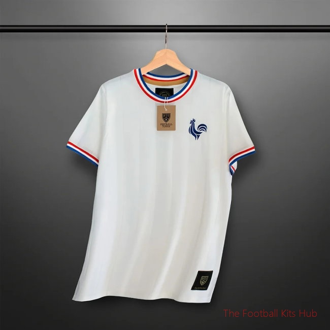 Vintage France Les Bleus Away Soccer Jersey-UniFootball Store