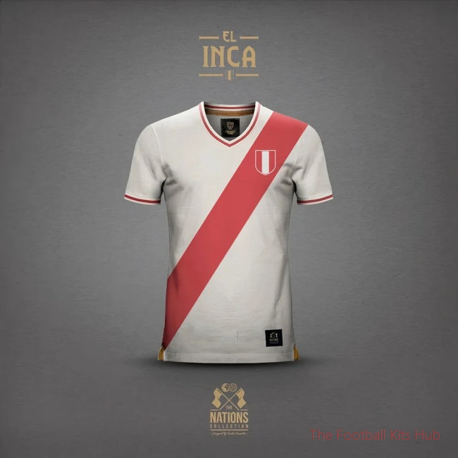 Vintage Peru El Inca Soccer Jersey-UniFootball Store