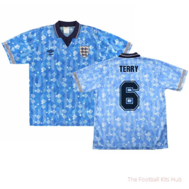 England 1990-92 Third (M) (Excellent) (Terry 6)-UniFootball Store