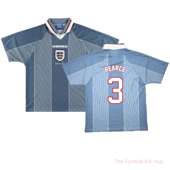 England 1995-97 Away (XXL) (Excellent) (PEARCE 3)-UniFootball Store