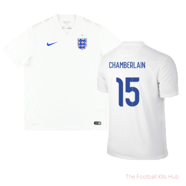 England 2014-16 Home (Very Good) (CHAMBERLAIN 15)-UniFootball Store