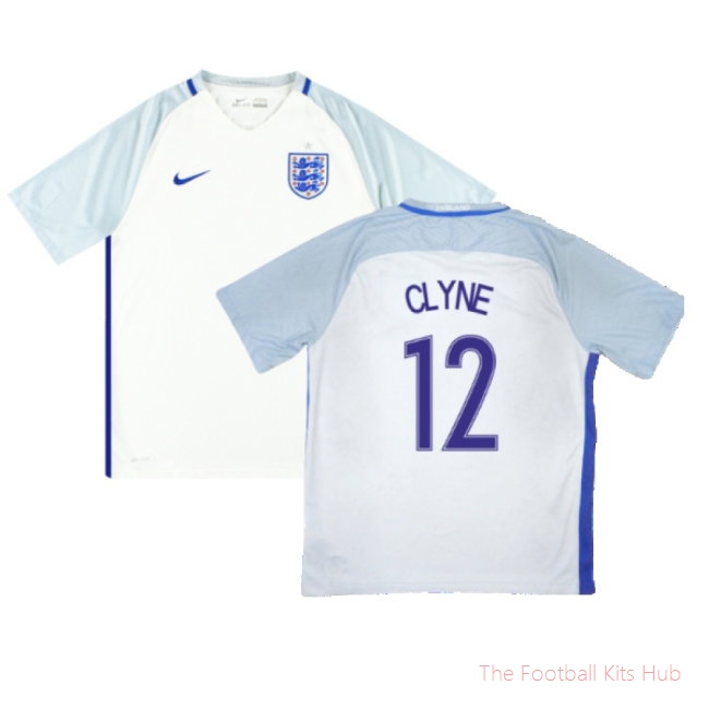 England 2016-18 Home (L) Barkley #19 (Excellent) (Clyne 12)-UniFootball Store