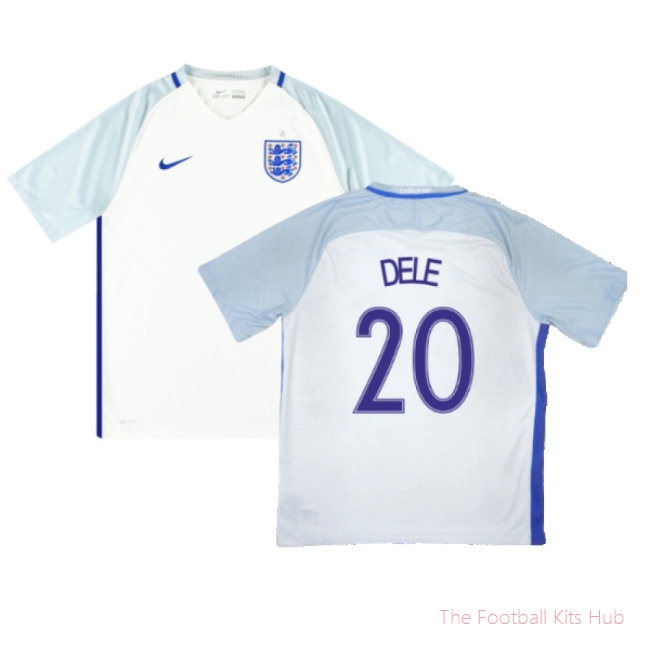England 2016-18 Home (L) Barkley #19 (Excellent) (Dele 20)-UniFootball Store