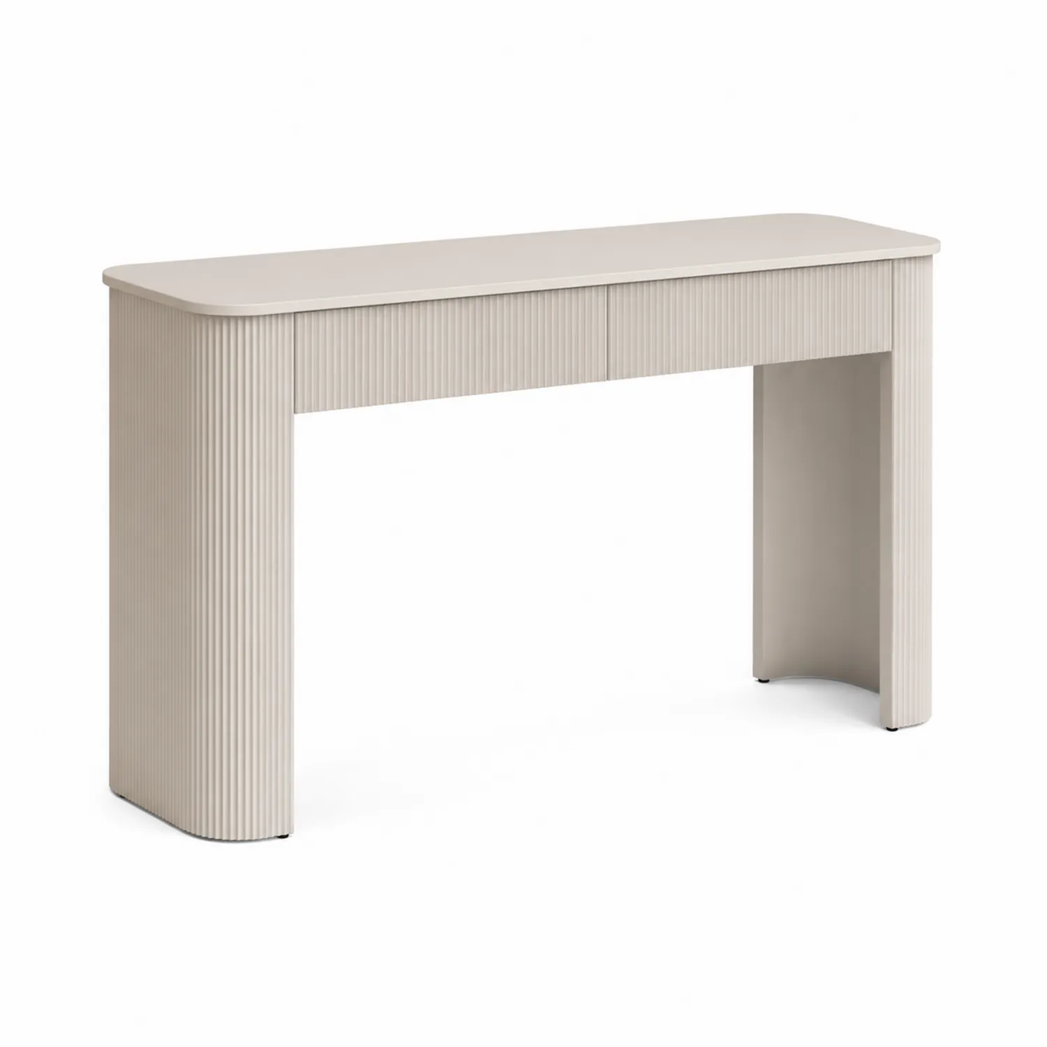 Console en bois MDF Beige 120x40x80 cm