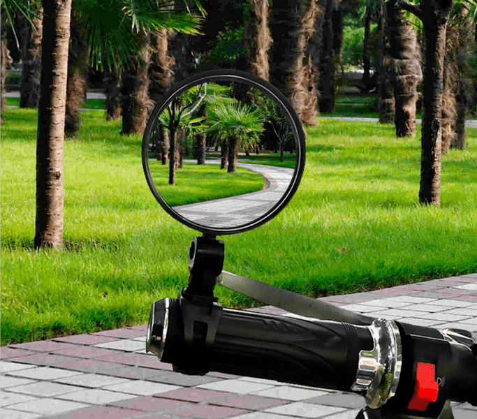 Electric scooter rearview mirror