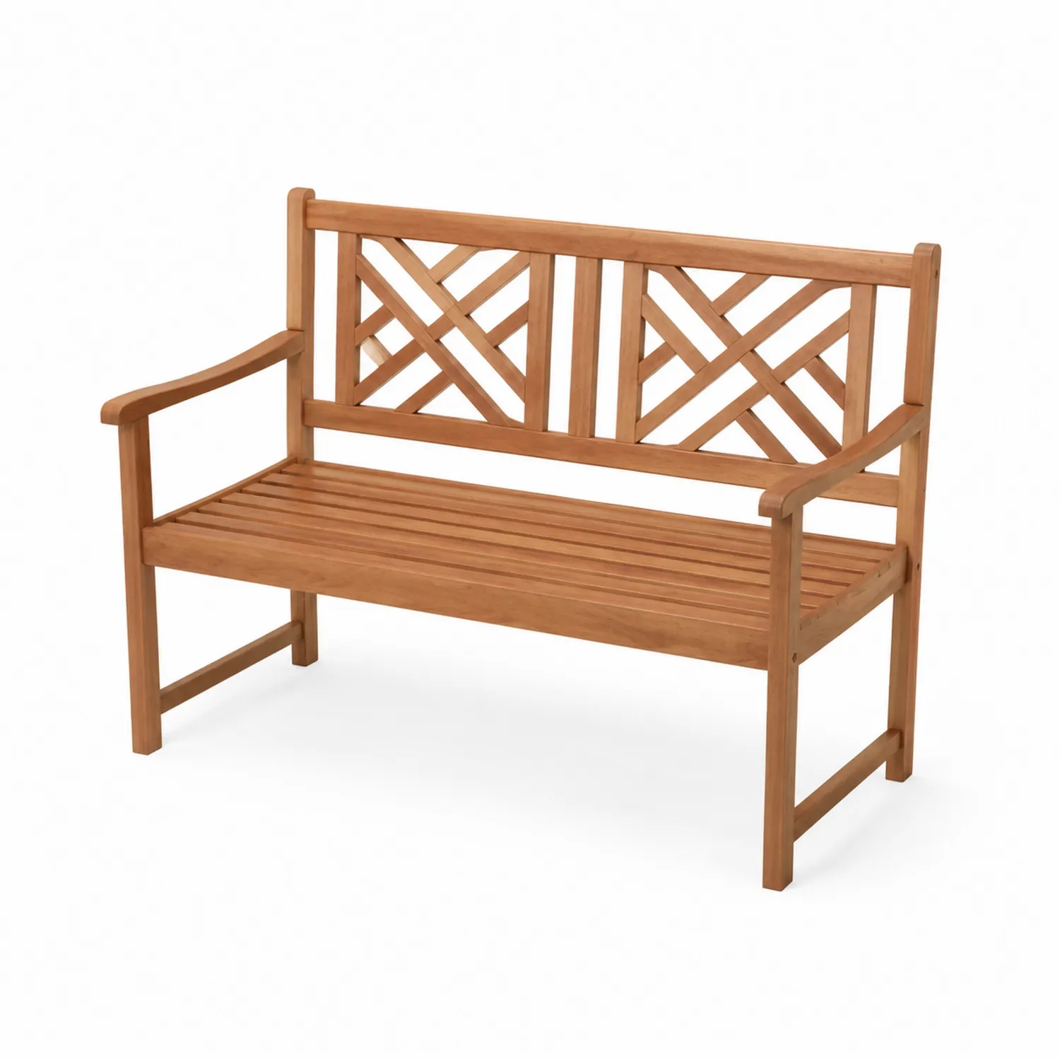 Banco de madera de teca para exteriores 120 cm