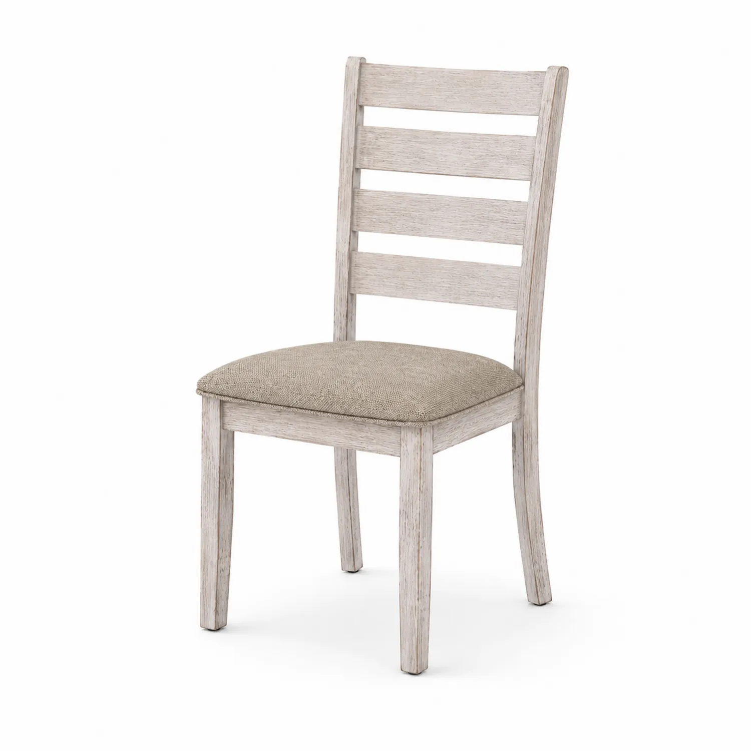 Chaise en bois avec assise en tissu 45x50x90 cm