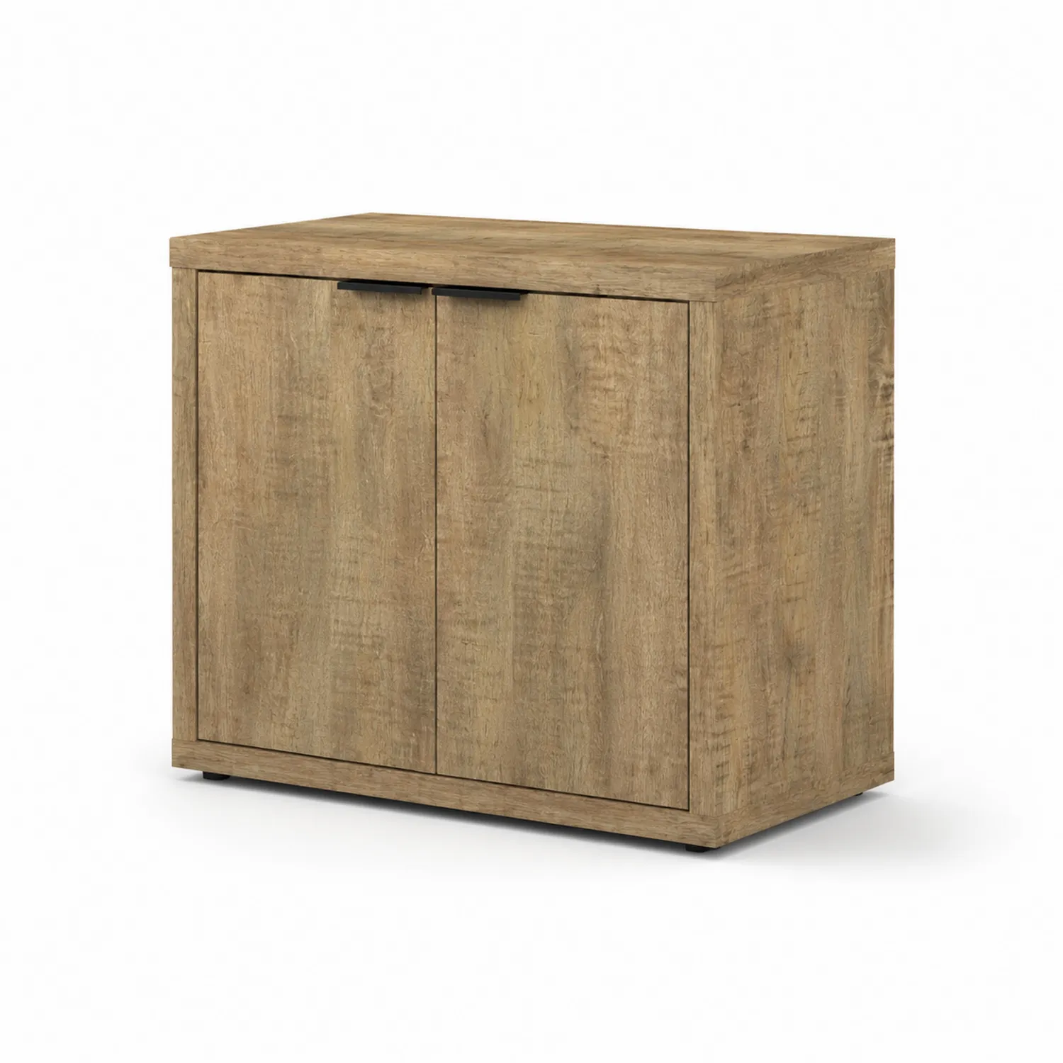 Buffet rectangulaire en bois 2 portes 80x40x90 cm
