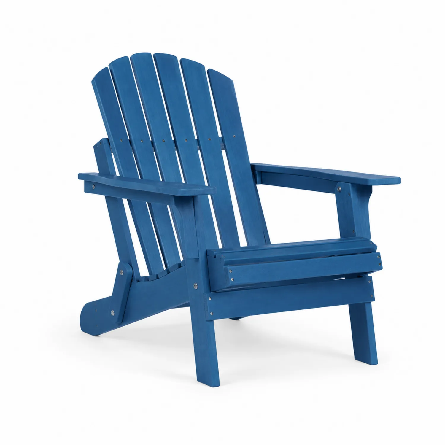 Silla Adirondack de Madera Azul