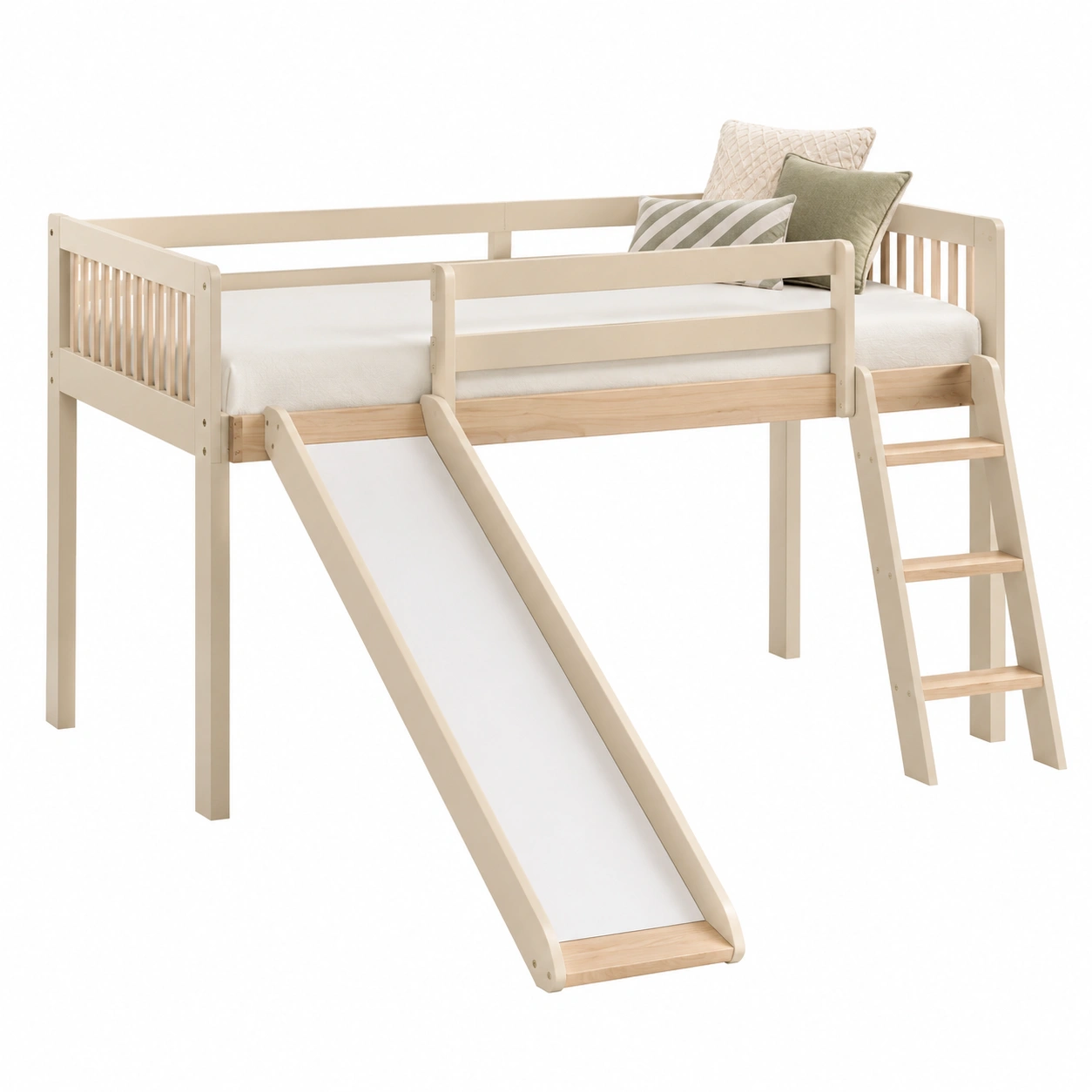 Cama Alta con Tobogan-meubelva