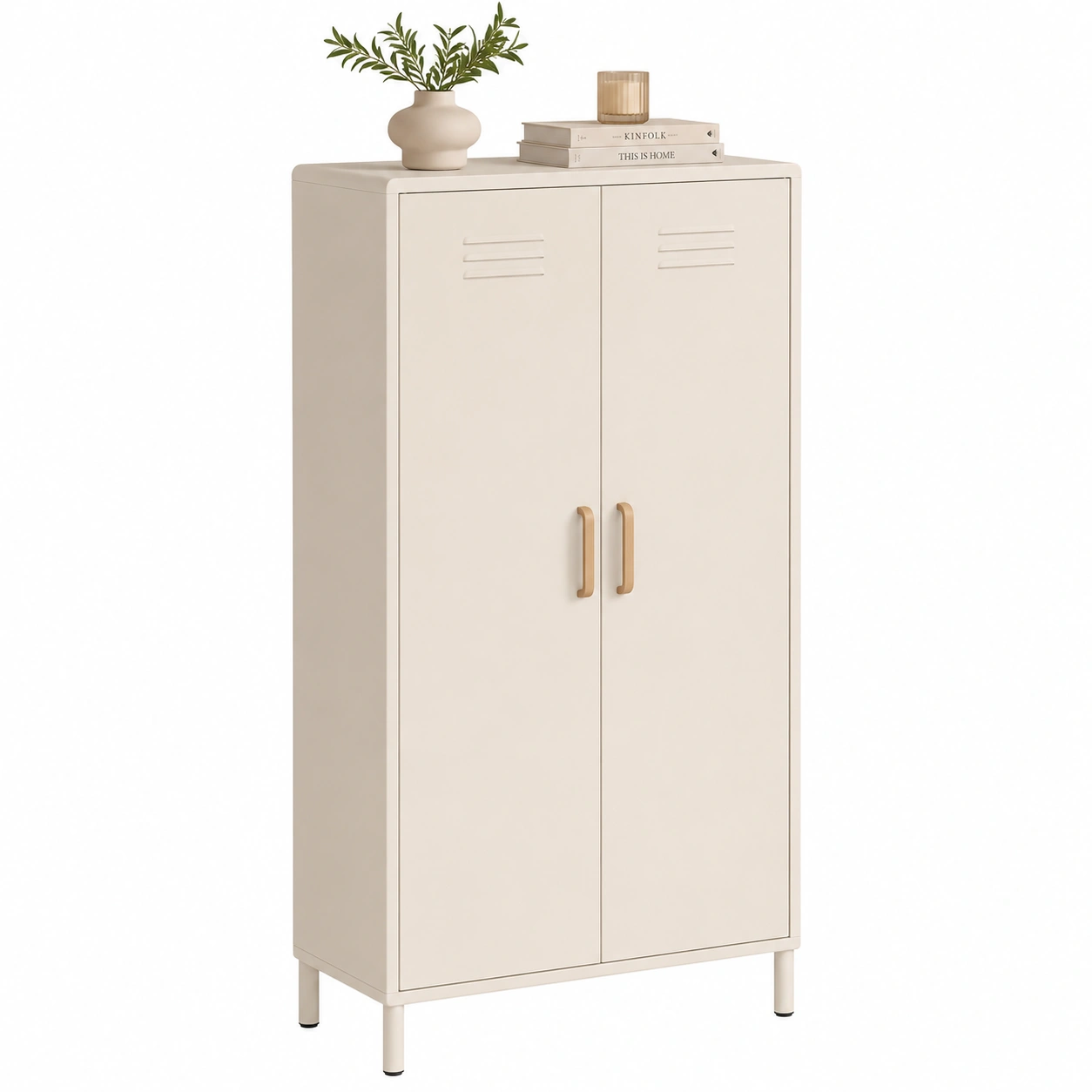 Armario Compacto Minimalista Beige
