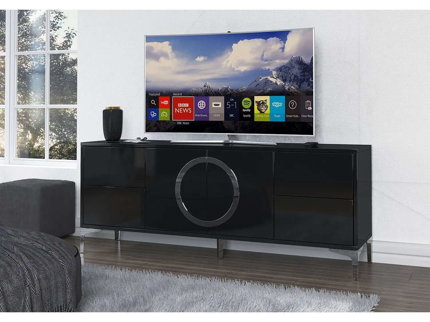 Wohnzimmer und Flur,Wohnzimmermöbel,TV-Board-Furniarone