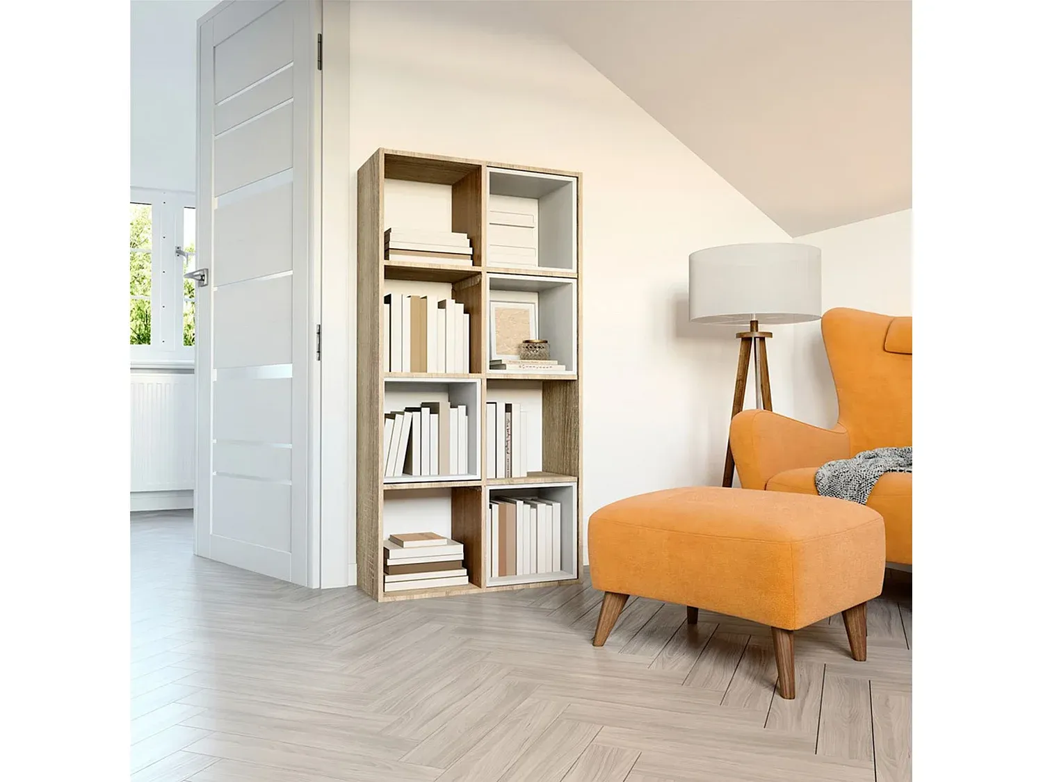 Wohnzimmer und Flur,Wohnzimmermöbel,Regal zum Aufstellen-Furniarone