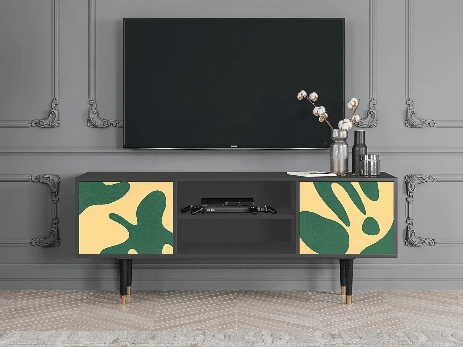 Wohnzimmer und Flur,Wohnzimmermöbel,TV-Board-Furniarone