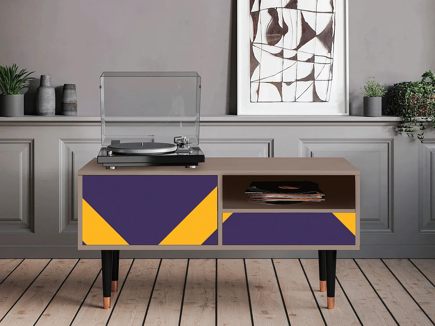 Wohnzimmer und Flur,Wohnzimmermöbel,TV-Board-Furniarone