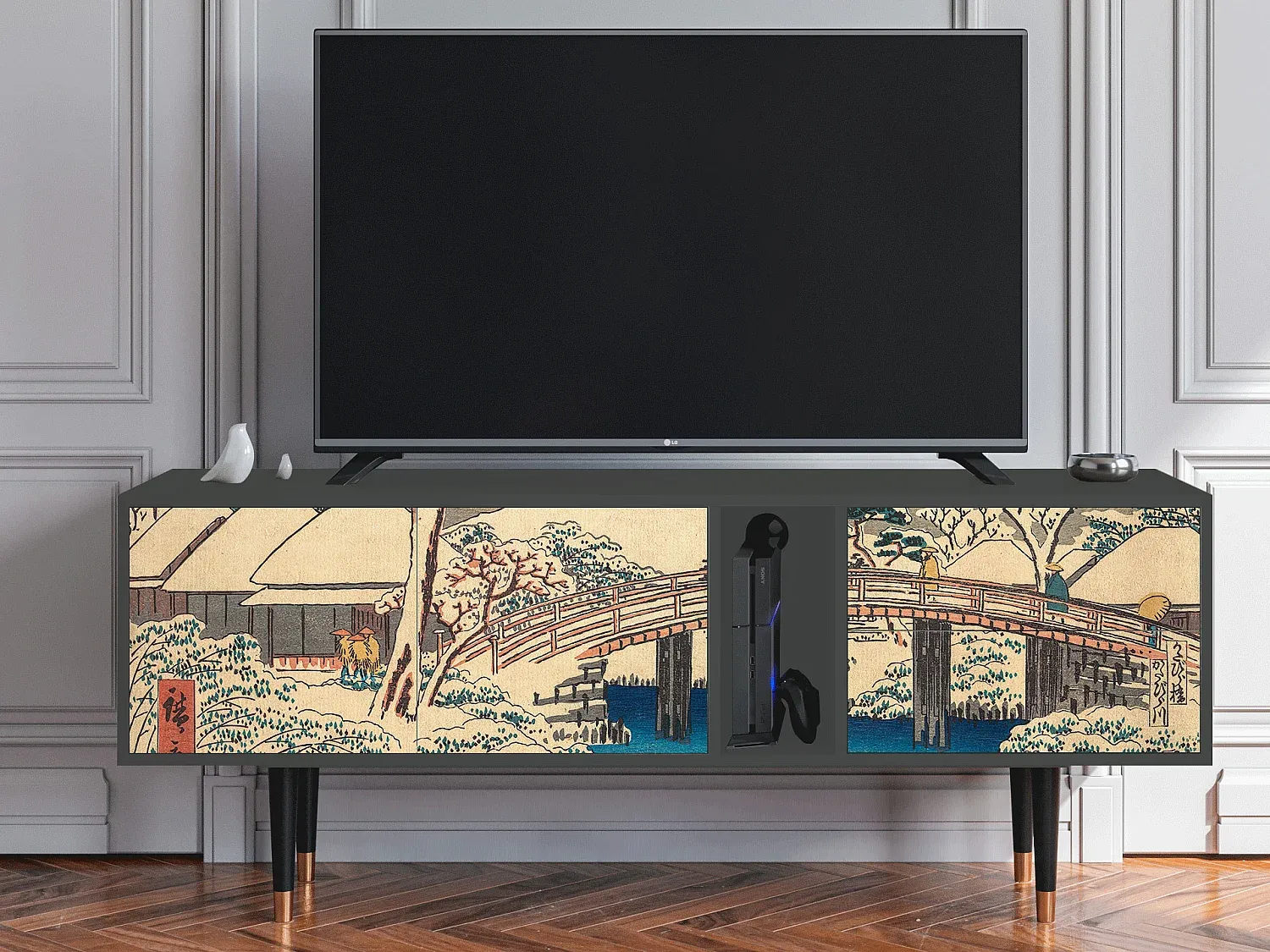 Wohnzimmer und Flur,Wohnzimmermöbel,TV-Board-Furniarone