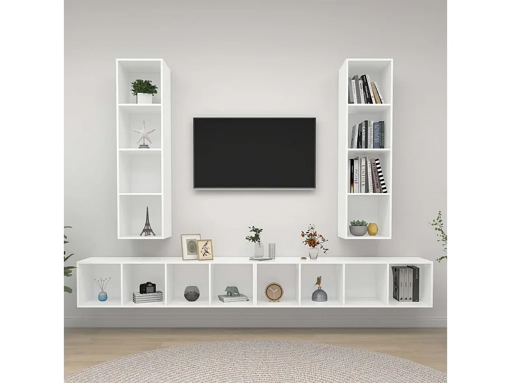 Wohnzimmer und Flur,Wohnzimmermöbel,TV-Hängeschrank-Furniarone