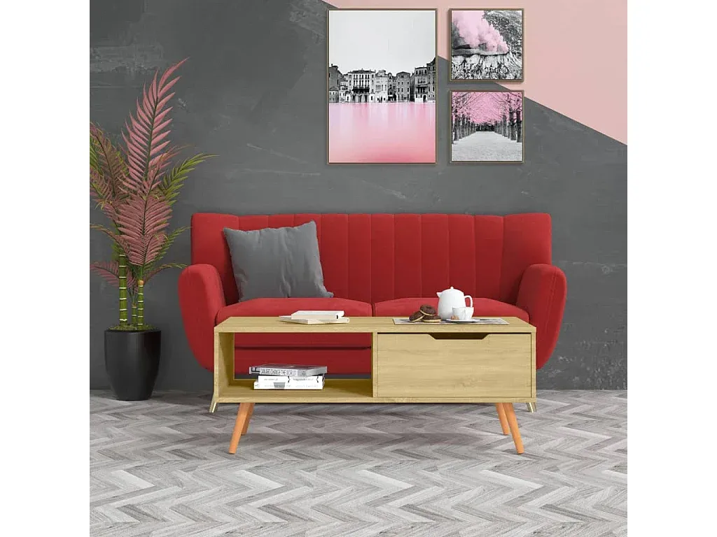 Wohnzimmer und Flur,Wohnzimmermöbel,Couchttisch nicht ausziehbar-Furniarone