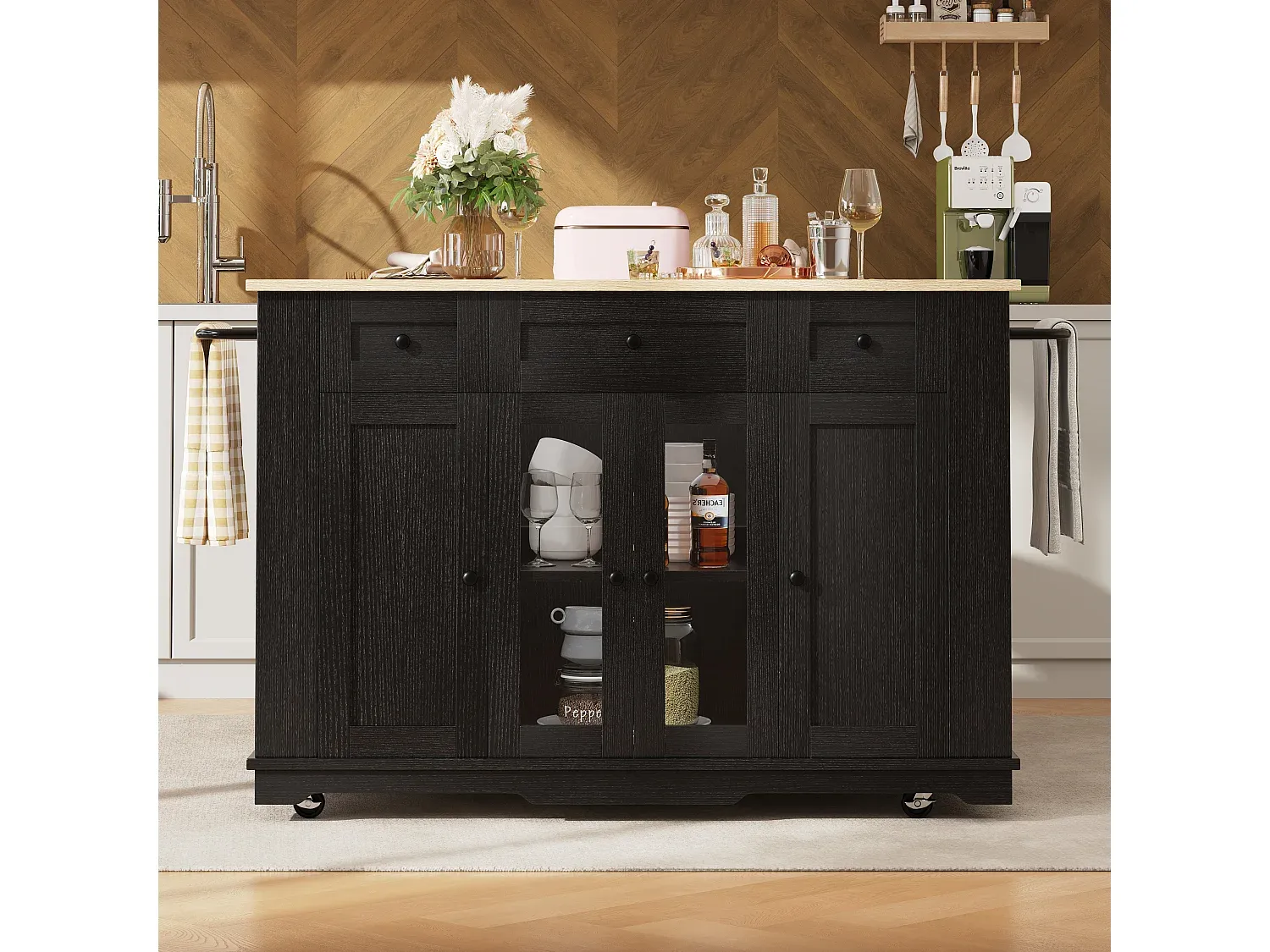 Esszimmer und Küche,Küche,Kücheninsel-Furniarone