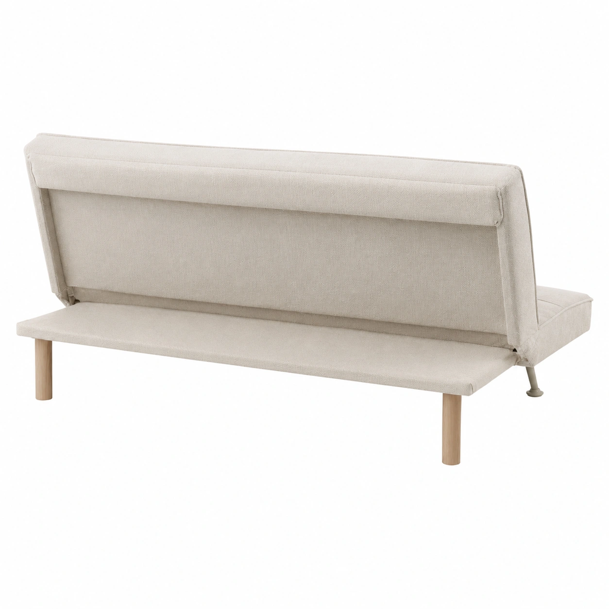 Sofa cama beige minimalista para espacios luminosos y modernos-ElmoriaHome
