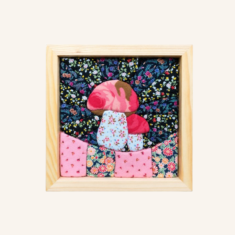 🖼️ Quilted Fabric Wall Art Kit