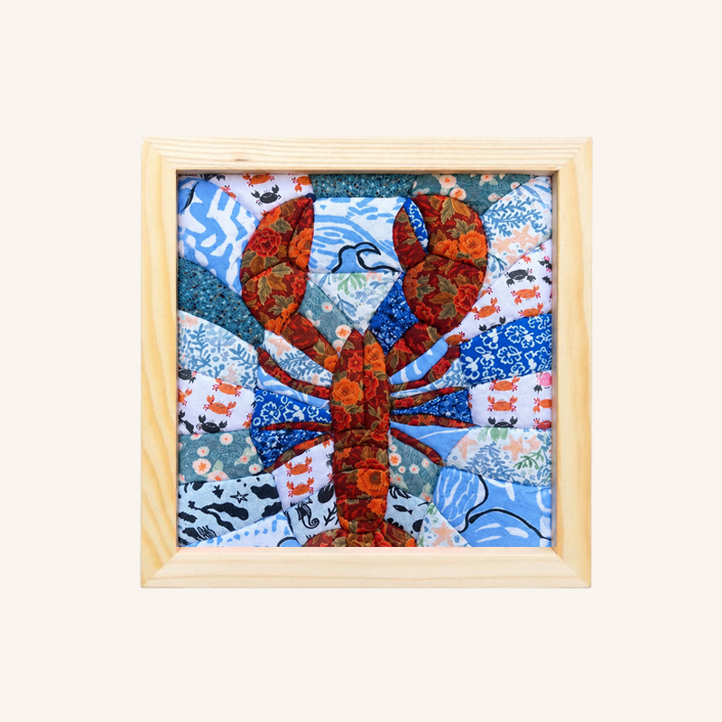 🖼️ Quilted Fabric Wall Art Kit
