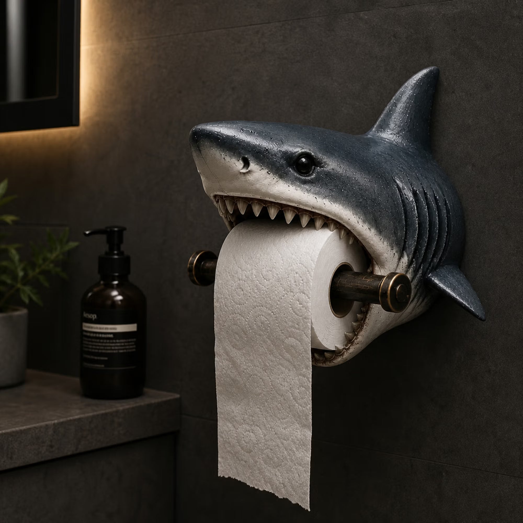 🌊 Ocean Guardians Toilet Paper Holder Series Wall-Mounted Bathroom Decor
