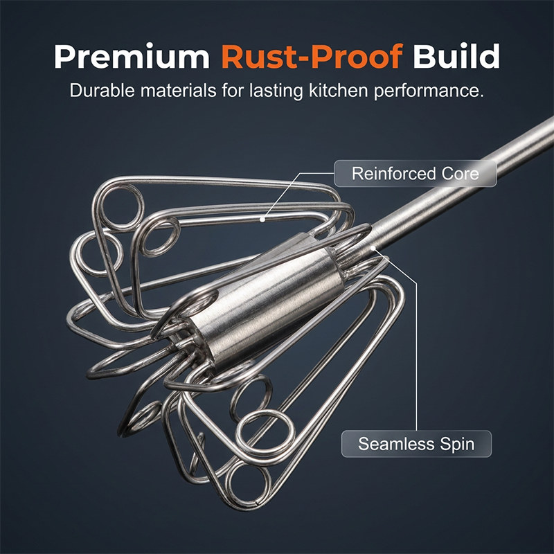 Structure de fouet premium en acier inoxydable