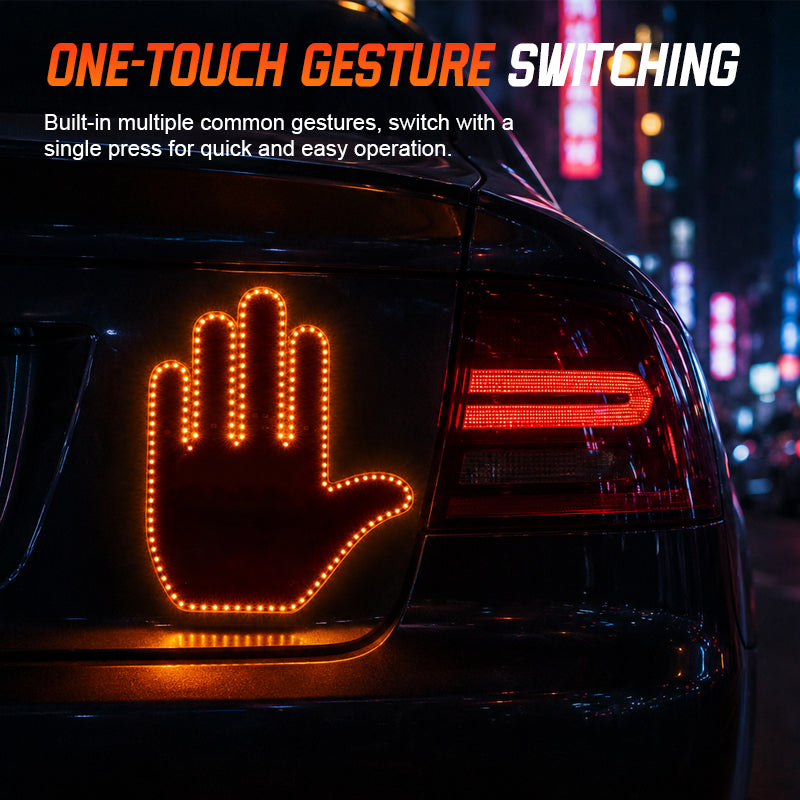 Gesture display options
