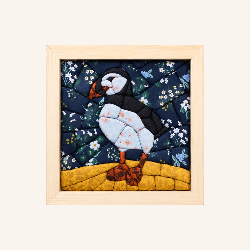 🖼️ Quilted Fabric Wall Art Kit