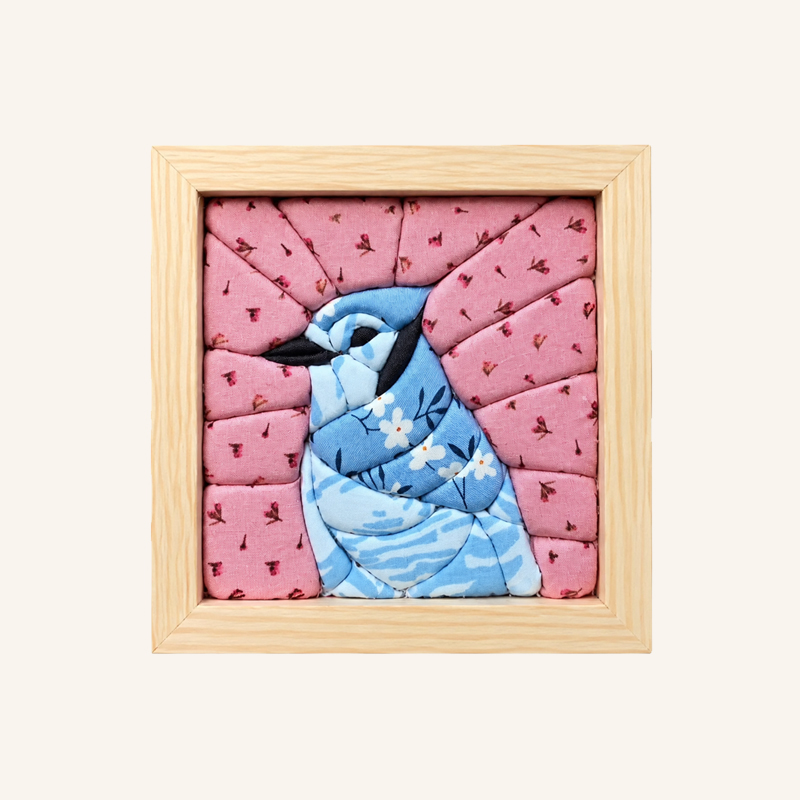 🖼️ Quilted Fabric Wall Art Kit