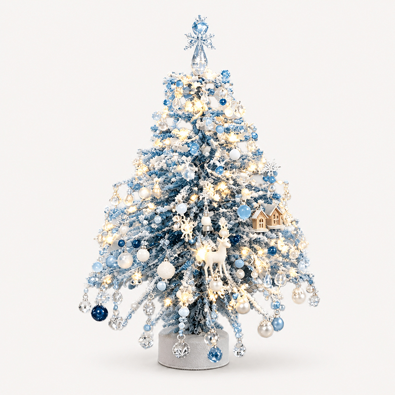 🎄 DIY Beaded Christmas Tree Kit | Sparkling Holiday Tabletop Decor